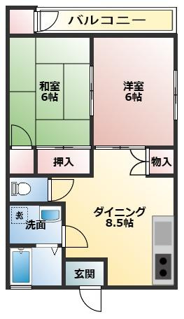 セレステの間取り