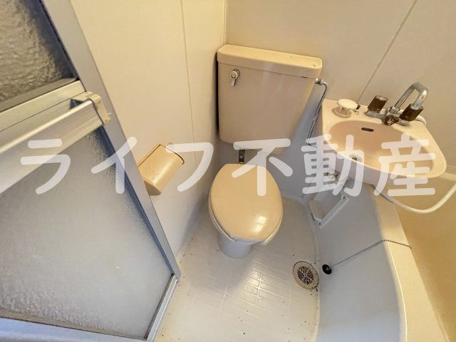 ピースハイツ長堂A棟のトイレ|トイレもきれいです