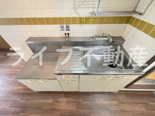 ピースハイツ長堂A棟のキッチン|キッチンです