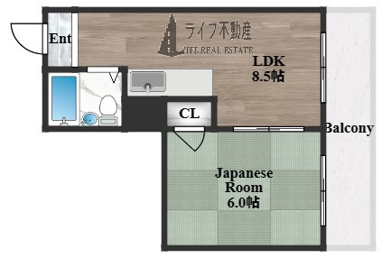 ピースハイツ長堂A棟
