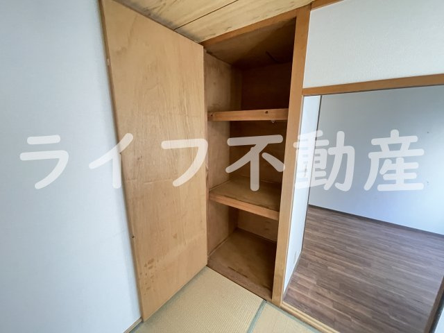 ピースハイツ長堂A棟の収納|収納豊富です