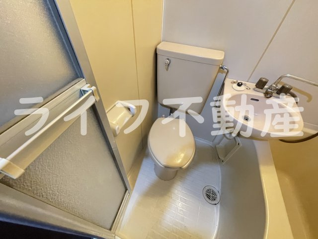 ピースハイツ長堂A棟のトイレ|トイレもきれいです