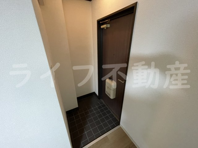 コーポカロッサの玄関|毎日通る玄関はこちらです