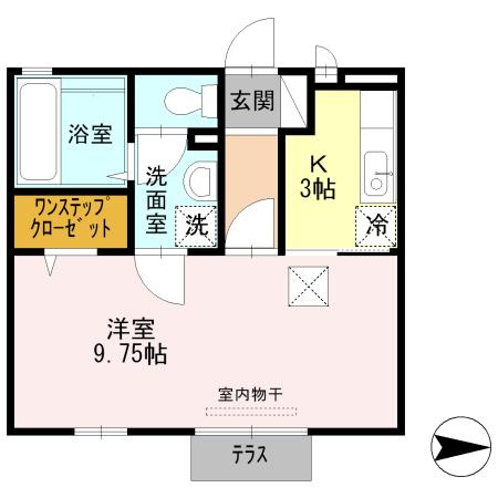 ルミエール野口の間取り