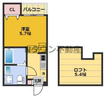 【間取り】 | グランシエロ名古屋黄金 | 間取りです。