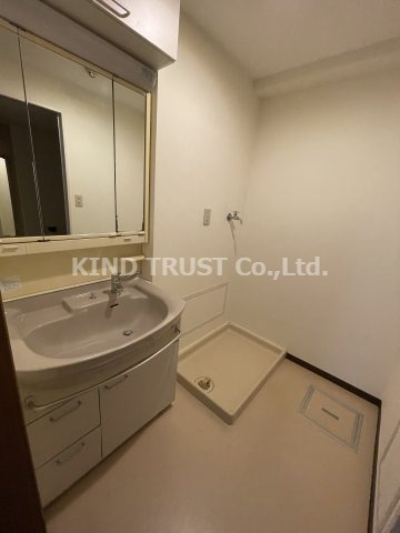 アルティスタ中津の洗面所|コンパクトで使いやすい洗面所