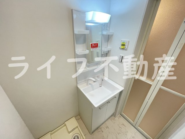 アバンティオ弥刀の独立洗面台|使いやすい独立洗面台です