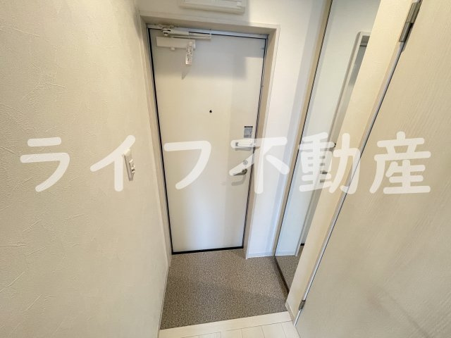 アバンティオ弥刀の玄関|落ち着いた玄関です