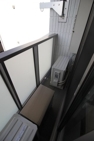 Riverainのバルコニー