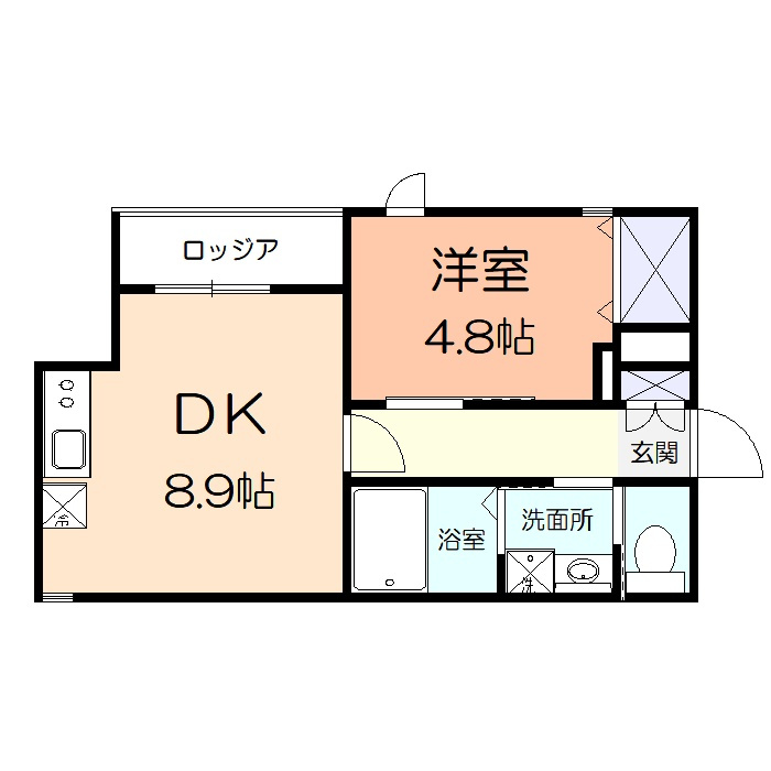 Riverainの間取り