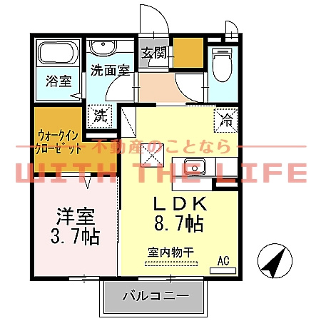 セジュール合川南【キャッシュバック対象物件】の間取り