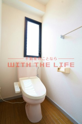 トランプヒルズ【キャッシュバック対象】のトイレ|ゆったりとした空間のトイレです