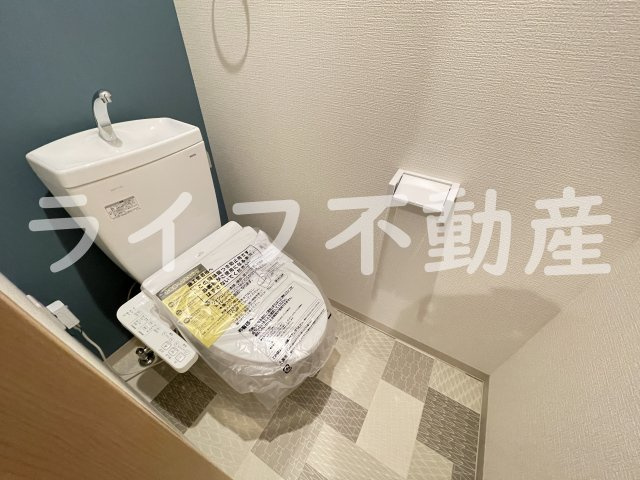 F+style大蓮北1号棟のトイレ|落ち着いたトイレです