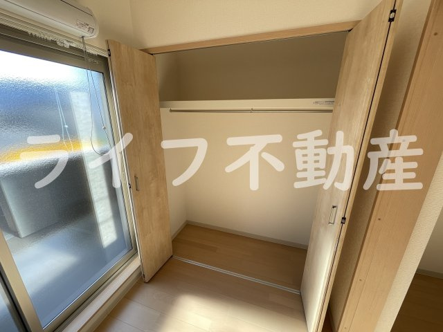 F+style大蓮北1号棟の収納|専用の収納スペースです