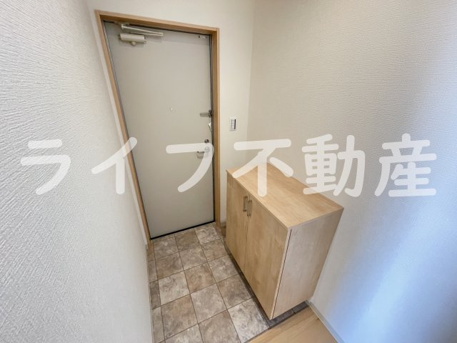 F+style大蓮北1号棟の玄関|落ち着いた玄関です