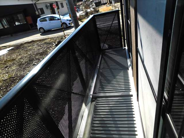 【バルコニー】 | ハイツ旭が丘　Ⅱ号館