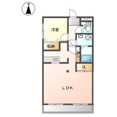メゾンハンクスＭＴＩの間取り