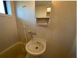 アネックスフジの洗面所