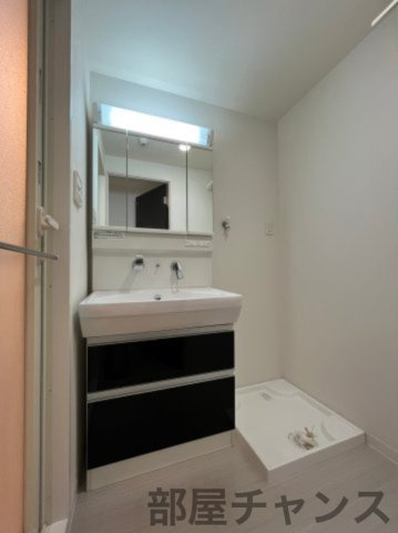 ベル・リトモの洗面所|脱衣スペースもあります