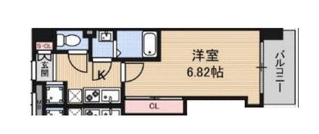 【間取り】 | Luxe難波西Ⅱ