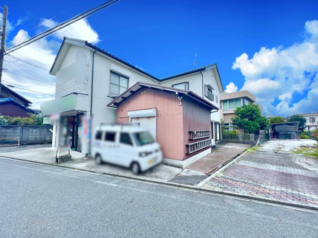 守山区瀬古東一丁目店舗付住宅の前面道路含む現地写真