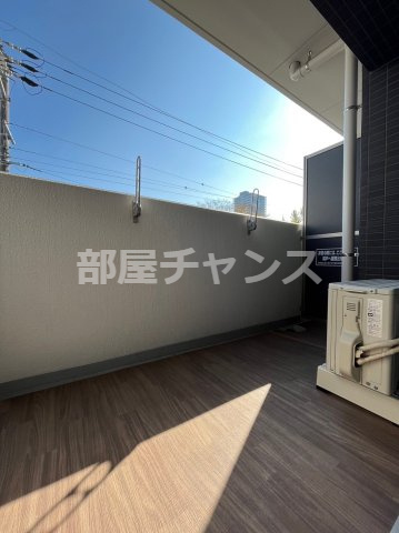 ディアレイシャス上前津のバルコニー