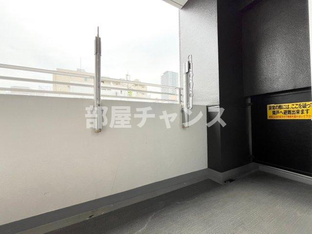 白川公園パークマンションのバルコニー