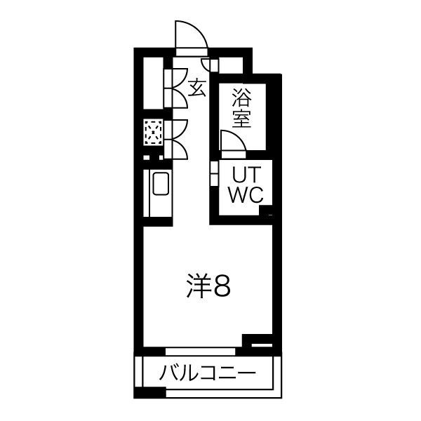白川公園パークマンションの間取り