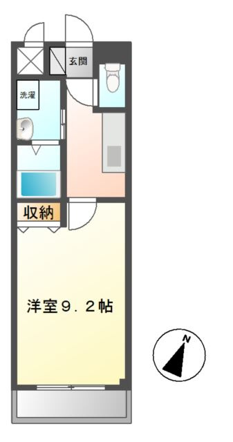 ローズアベニューの間取り