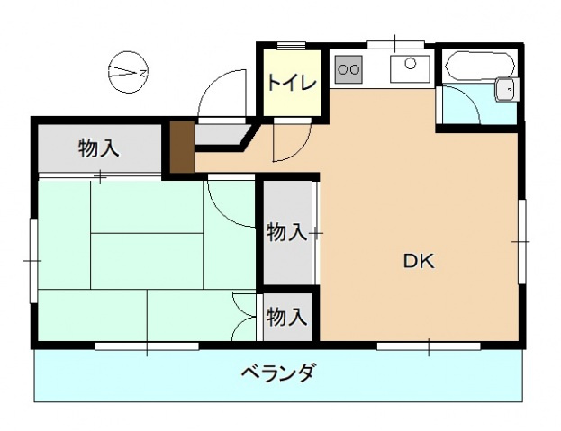 土居ビルの間取り