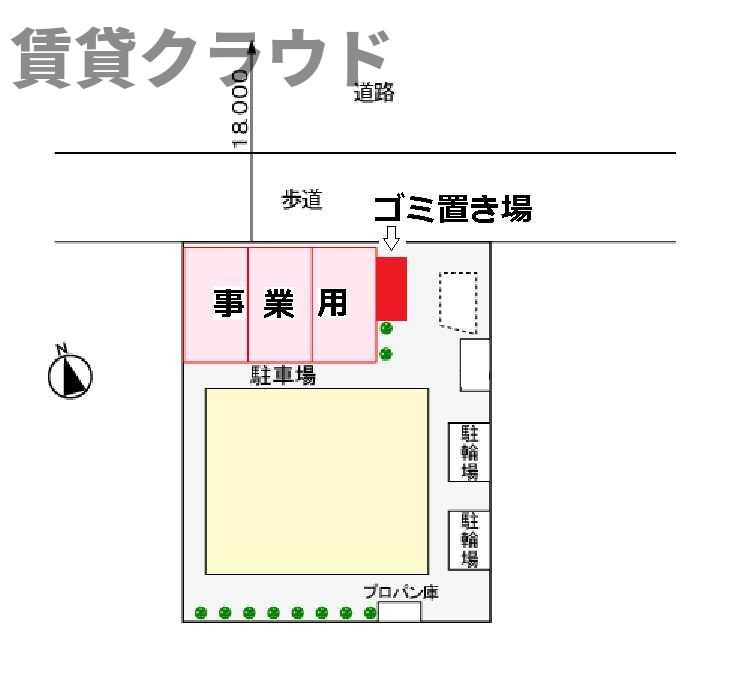 Ｌｉｂｅｒｔｙ　ｏｚａｗａⅡの区画図