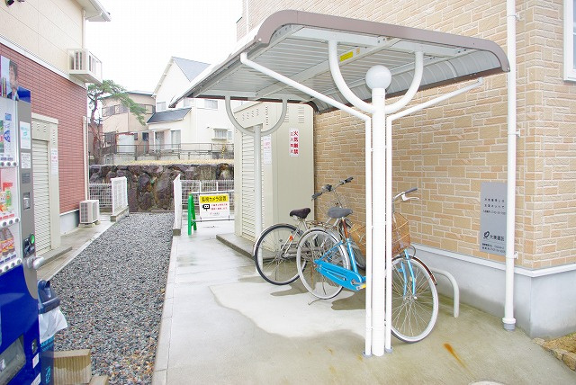 グレースピアAのその他共用部分|自転車置き場