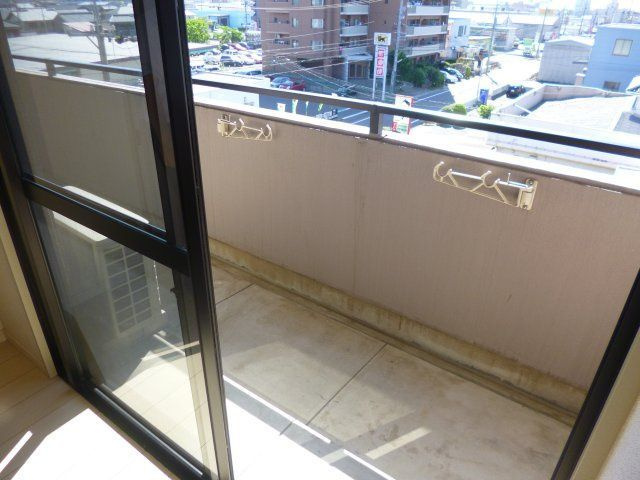 【バルコニー】 | グレースマンション藤 | ※同建物同型別のお部屋