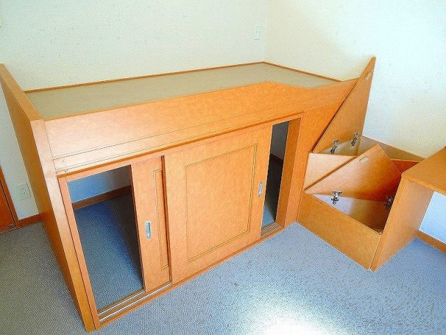 レオパレスエクセレント.10の寝室