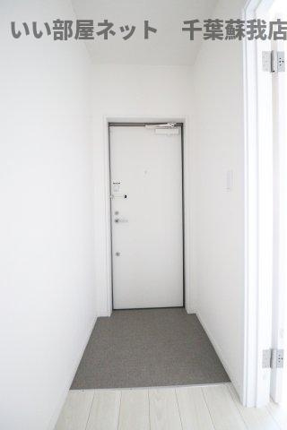 コンフォーティア蘇我の玄関|落ち着いた玄関です