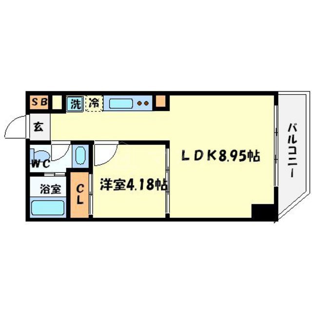 Ｗｉｌｌ　Ｄｏ谷町の間取り