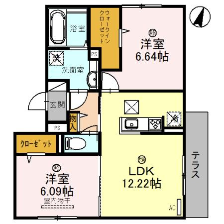 【間取り】 | 冨士屋　壱番館 | 間取りです