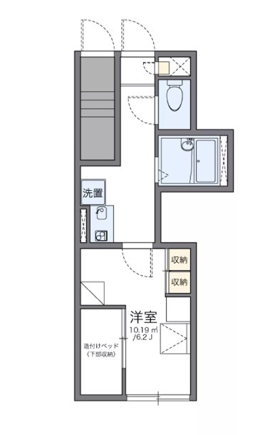 雷塚Ⅱの間取り