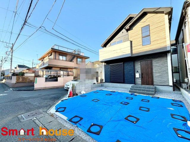 相模原市緑区相原　最終1棟の前面道路含む現地写真