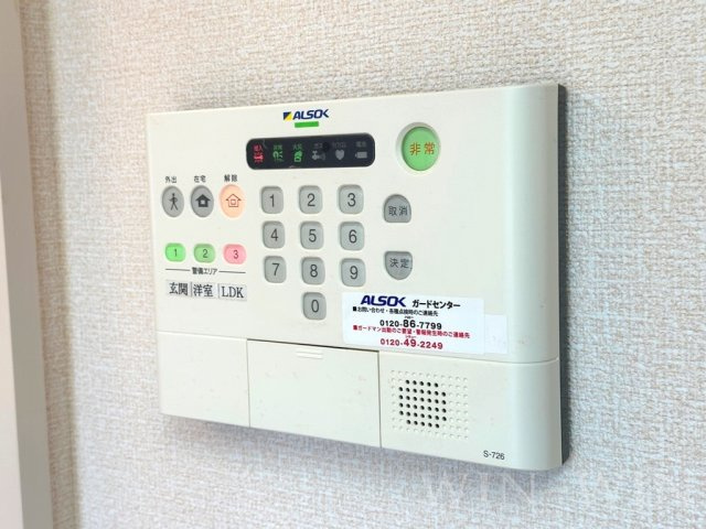 ルミエール B棟のセキュリティ