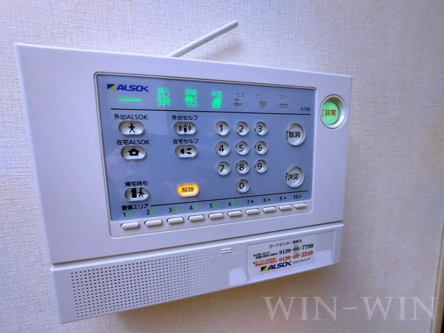 カーサ デュエット B棟のセキュリティ