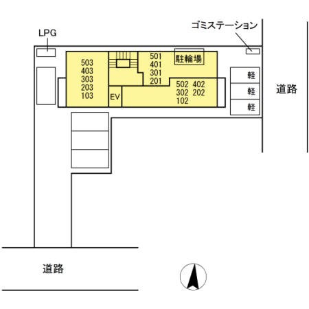 【区画図】雅メゾン