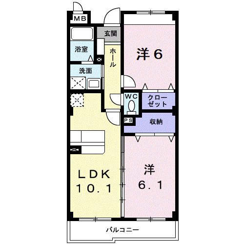 SunSoleil21の間取り
