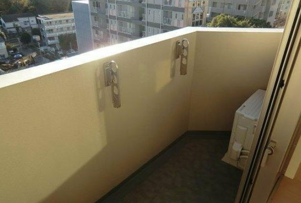 ハーモニーレジデンス府中の杜のバルコニー