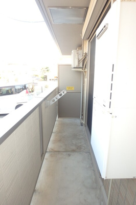 【バルコニー】 | グランディール南佐古 | 陽当たり良好なバルコニーです