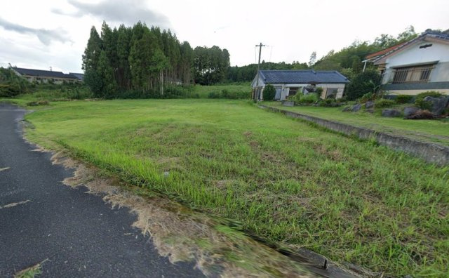都城市下長飯町の売地の外観