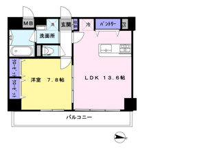 【間取り】 | メルヴェーユイイダ北園