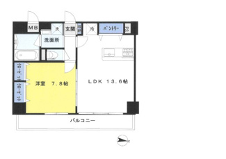 【間取り】 | メルヴェーユイイダ北園