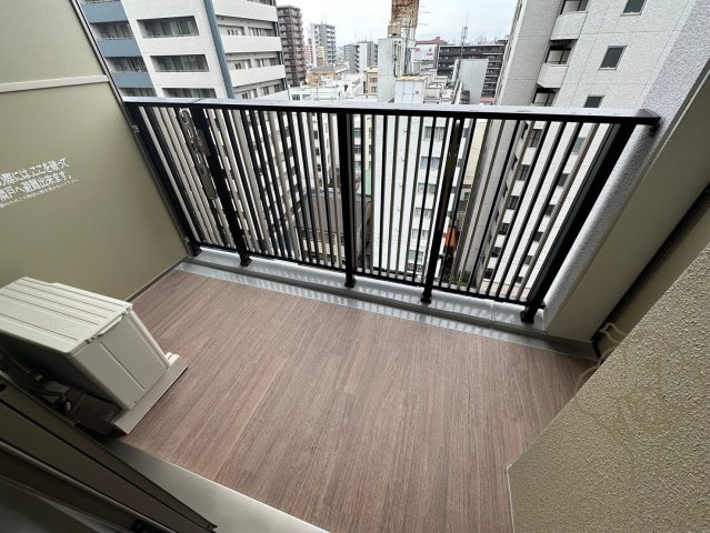 ORSUS大阪福島のバルコニー