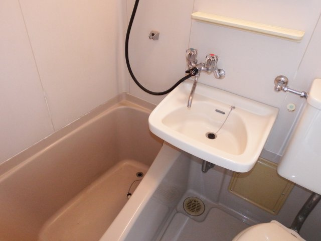 コア417の浴室|お風呂です